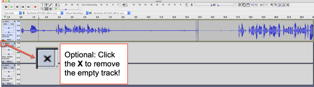 Audacity Project After Ordering Tracks